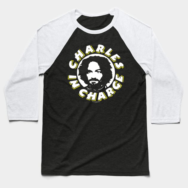 Charles In Charge - Don't Mess with Charlie! Baseball T-Shirt by RainingSpiders